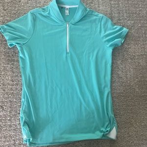 Womens adidas golf shirt.
